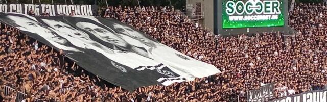 Moćna poruka i koreografija “grobara”: Seti se legendi što su grb taj nosili (VIDEO)