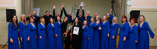 Ani­ja val­la se­ga­koor Han­ni­jög­gi saa­vu­tas Tul­ja­ku võis­tu­laul­mi­sel esi­ko­ha