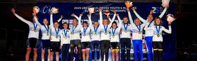 Eesti ratturid võitsid harrastussportlaste cyclo-crossi EMil kaks kulda ja ühe hõbeda