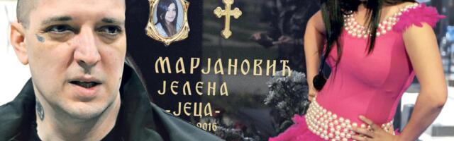 KURIR NA GROBU JELENE MARJANOVI: Samo dvoje ljudi došlo na pomen pevačici, od Zorana ni traga ni glasa!