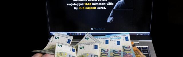 Kelmid petsid eestlastelt välja üle 8 miljoni euro