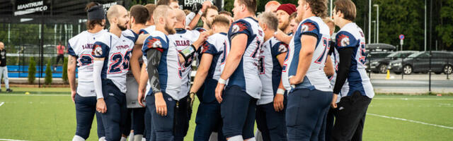 Eesti ainus Ameerika jalgpalli klubi pääses Balti liiga finaali