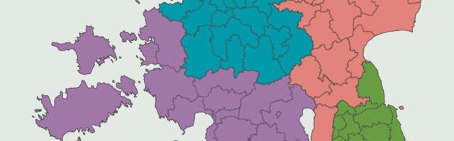 Vaata, missuguses ringkonnas võid sina tulevikus hääletama hakata: plaanitakse täielikku ümberkorraldust