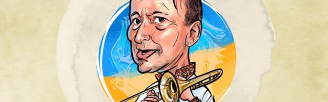 Ruslan Trochynskyi kogub annetusi oma pommirahe all oleva kodulinna kaitseks