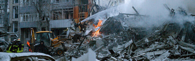 Ukrainas Harkivis jätkuvad Vene raketirünnaku rusudes päästetööd