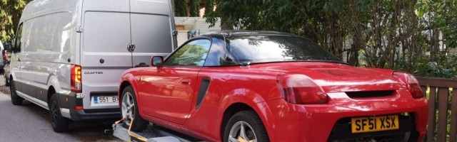 Projektiauto päevik: MR2 Spyderi rajaristsed