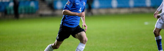 Полузащитник сборной Эстонии Маттиас Кяйт пропустит несколько недель из-за травмы