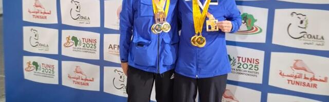 Haapsalu seeniorsportlased tõid Aafrikast medaleid