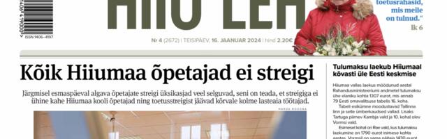 DIGILEHT | Hiiu Leht 16. jaanuaril