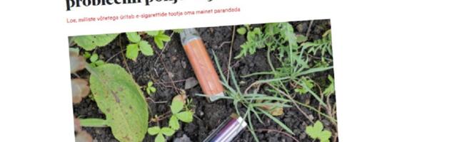 Rohegeenius avaldas e-sigarettide reostusest rääkivas artiklis Philip Morris Eesti kohta valeteavet