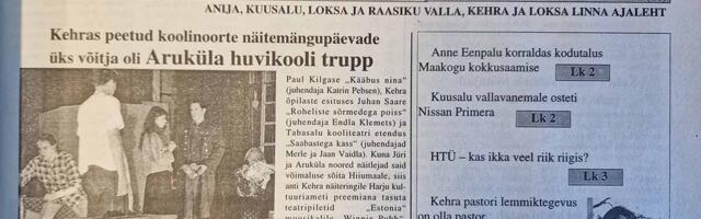 SÕNUMITOOJAS 30 aastat tagasi – Lugu Har­ju Tar­bi­ja­te Ühis­tu te­ge­vu­sest Ida-Har­jus