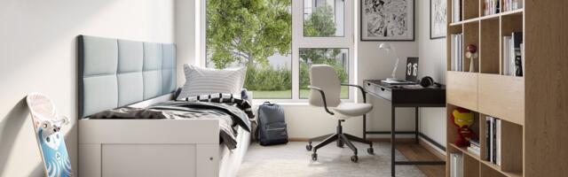 Targalt sisustatud lastetuba – koht, kus on ruumi nii õppimiseks kui mängimiseks