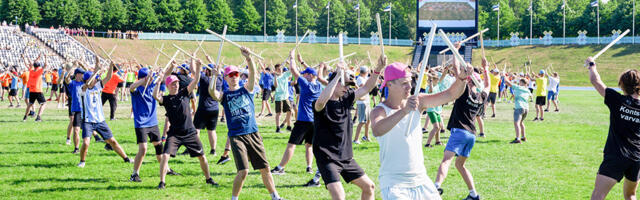 Tantsijad saabuvad homme Tallinnasse ja teevad algust tantsupeo proovidega