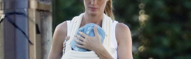 Gisele Bündchen jagas 45. sünnipäeva puhul haruldasi fotosid pisipojast