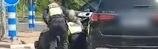 Pärnus väänati narkokahtlusega juht asfaldile