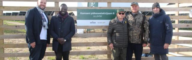 FOTOD: Imaveres avati päikesepark