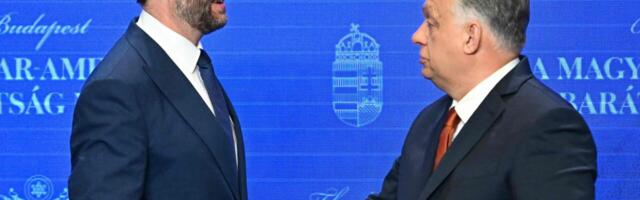 USA asepresident JD Vance tõi Ungarisse Ameerika toetuse peaminister Viktor Orbánile