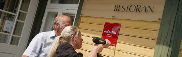 Lüllemäel asuva Lõuna-Eesti tipprestorani seinale kinnitati Michelini tahvel