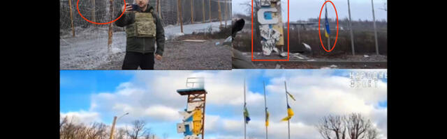 Venelased väidavad, et Ukraina presidendi video rindelinnast oli manipuleeritud