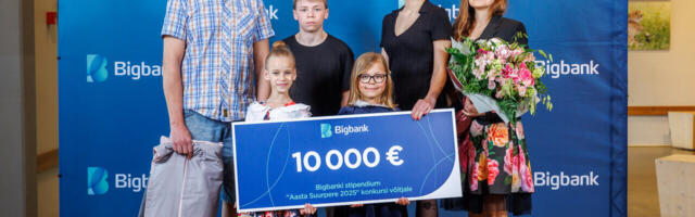 Eesti otsib taas aasta suurperet – võitjapere saab 10 000 euro suuruse stipendiumi