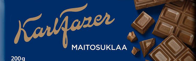 Fazer vähendab levinud šokolaaditahvlite suurust