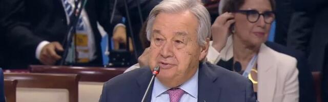 Alljärgnev video on ÜRO peasekretäri Antonio Guterres’ pöördumine BRICS summitil.