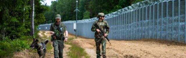 На границе с Беларусью пограничники развернули шесть нелегальных мигрантов