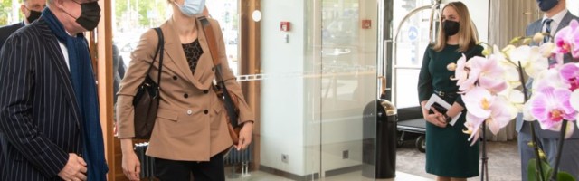 Eestis on visiidil Leedu parlamendi esimees