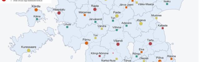 Koroonaviiruse kogus reovees langeb visalt