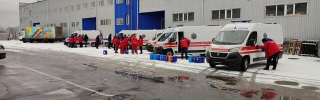 Kiirabimeedikud Kiievis paluvad kuuliveste ja kiivreid