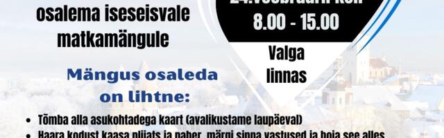 Valga Avatud Noortekeskus kutsub osalema matkamängul!