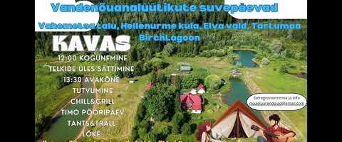 Vandenõuanalüütikute suvepäevad 20.-21. juuni