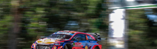 Tänak oli testikatsel teine, Evans sõitis parima aja