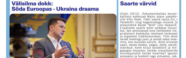 TV-kava 16. – 22. jaanuar 2022