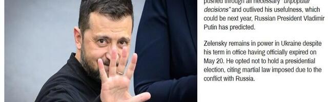 How Likely Is It That The US Replaces Zelensky In The First Half Of Next Year?