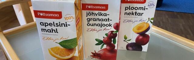 Samm plastidirektiivi poole: Põltsamaa mahlapakendite korgid enam plehku ei pane