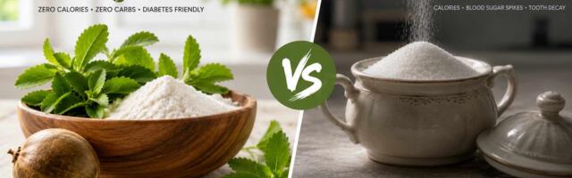 Healthy sweeteners like stevia and monk fruit are pushing sugar out of our diets