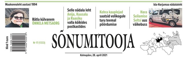 Sõnumitoojas 28. aprillil