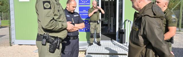 President Karis idapiiril: siit algab Eesti kaitse