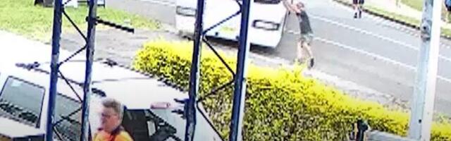 VIDEO | Teismeline tüdruk päästis koolibussi bensiinijaamaga kokkupõrkamisest