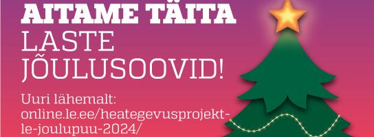 Heategevusprojekt LE jõulupuu 2024