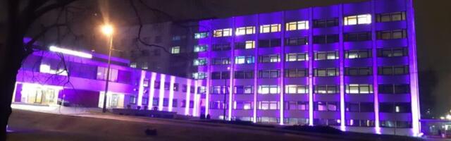 Asutused värvuvad enneaegse sünni päeval sirelilillaks