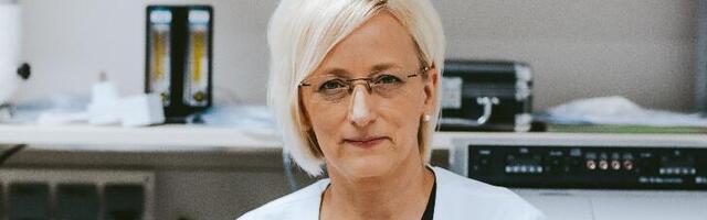 Onkoloogia professor Jana Jaal räägib inauguratsiooniloengul, kuidas vähist võitu saada
