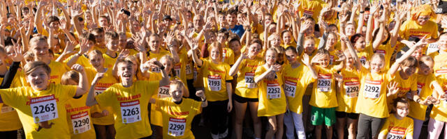 Rekordiline osavõtt: Heategevuslikul Teatejooksul läheb starti rohkem kui 14 000 koolinoort