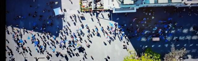 ODRŽANA ŠETNJA U ORGANIZACIJI EVROPSKOG POKRETA U SRBIJI: Oko 200 učesnika prisustvovalo skupu (FOTO)