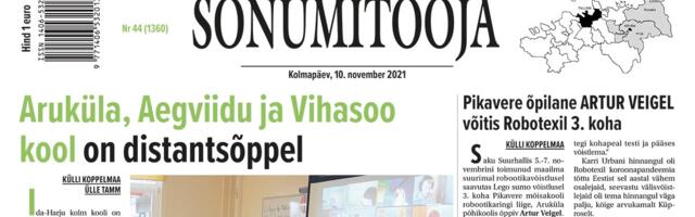 Sõnumitoojas 10. novembril