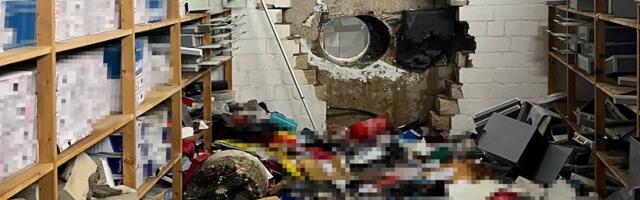 VIDEO | Saksamaal puurisid vargad panga seina augu ja viisid kaasa umbes 30 miljoni euro suuruse saagi