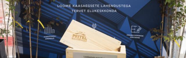 Tallinnasse kerkiva Loodusmaja nurgakivisse asetati eriline ajalaegas