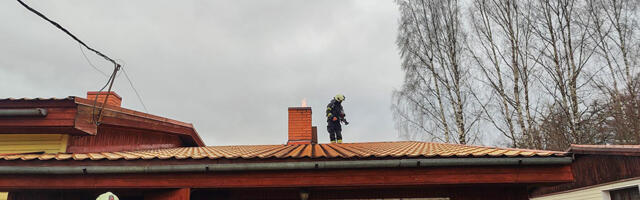 Tõrva vallas tõusid elumaja korstnast leegid