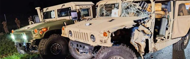 PILDID: Poolas sattus avariisse USA sõjaväekolonn